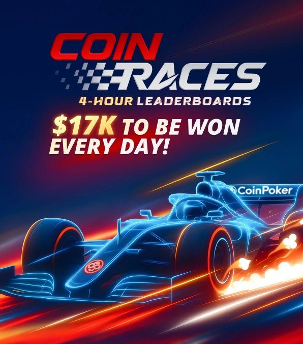 CoinRaces Cash Game Leaderboards Every 4 Hours